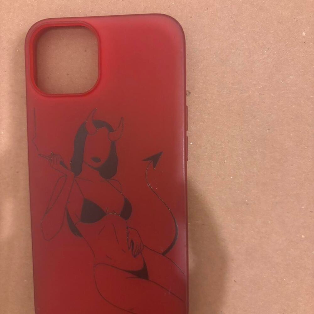 Red and black devil